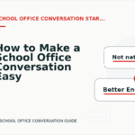 How to Make a School Office Conversation Easy to Understand